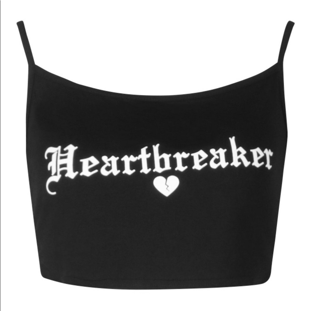 Black cropped shirt